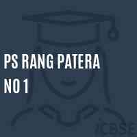 Ps Rang Patera No 1 Primary School Logo
