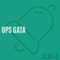 Ups Gata Primary School Logo