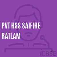 Pvt Hss Saifire Ratlam Senior Secondary School Logo