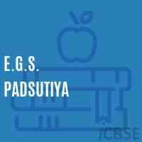 E.G.S. Padsutiya Primary School Logo