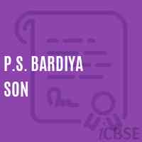 P.S. Bardiya Son Primary School Logo