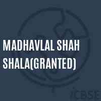 Madhavlal Shah Shala(Granted) Middle School Logo
