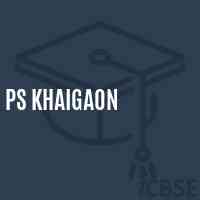 Ps Khaigaon Primary School Logo