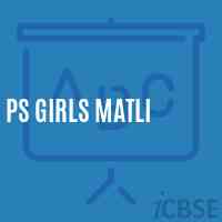 PS Girls MATLI Primary School Logo