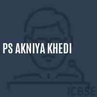 Ps Akniya Khedi Primary School Logo