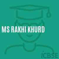 Ms Rakhi Khurd Middle School Logo