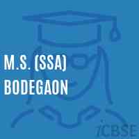 M.S. (Ssa) Bodegaon Middle School Logo