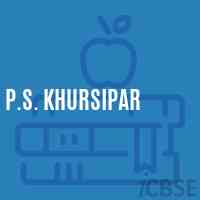 P.S. Khursipar Primary School Logo