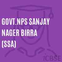 Govt.Nps Sanjay Nager Birra (Ssa) Primary School Logo