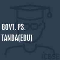 Govt. Ps. Tanda(Edu) Primary School Logo