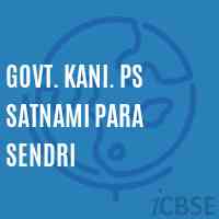 Govt. Kani. Ps Satnami Para Sendri Primary School Logo