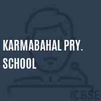 Karmabahal Pry. School Logo
