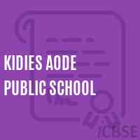 Kidies Aode Public School Logo