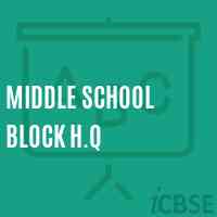 Middle School Block H.Q Logo