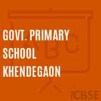 Govt. Primary School Khendegaon Logo