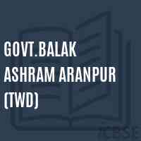 Govt.Balak Ashram Aranpur (Twd) Primary School Logo