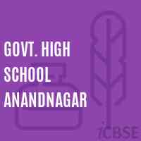 Govt. High School Anandnagar Logo