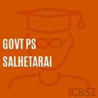 Govt Ps Salhetarai Primary School Logo