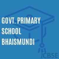 Govt. Primary School Bhaismundi Logo