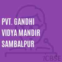 Pvt. Gandhi Vidya Mandir Sambalpur Middle School Logo