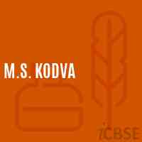 M.S. Kodva Middle School Logo