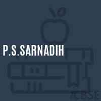 P.S.Sarnadih Primary School Logo