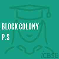 Block Colony P.S Primary School Logo