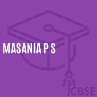 Masania P S Primary School Logo