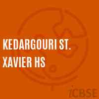 Kedargouri St. Xavier Hs Secondary School Logo