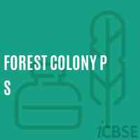 Forest Colony P S Primary School Logo
