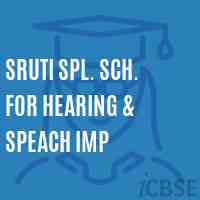 Sruti Spl. Sch. For Hearing & Speach Imp Primary School Logo