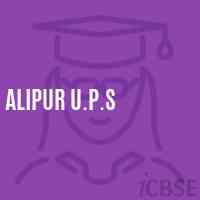 Alipur U.P.S Middle School Logo