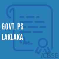 Govt. Ps Laklaka Primary School Logo