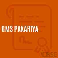 Gms Pakariya Middle School Logo