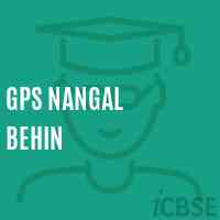 Gps Nangal Behin Primary School Logo