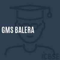 Gms Balera Middle School Logo