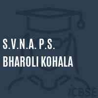 S.V.N.A. P.S. Bharoli Kohala Primary School Logo