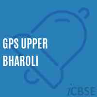 Gps Upper Bharoli Primary School Logo