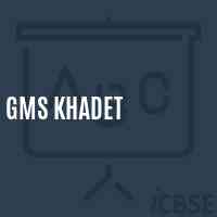 Gms Khadet Middle School Logo