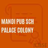 Mandi Pub Sch Palace Colony Secondary School Logo