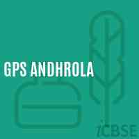 Gps andhrola Primary School Logo