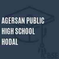 Agersan Public High School Hodal Logo