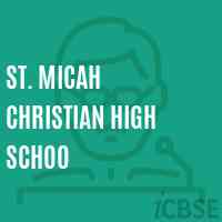 St. Micah Christian High Schoo Secondary School Logo
