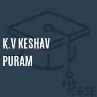 K.V Keshav Puram Senior Secondary School Logo