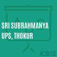 Sri Subrahmanya Ups, Thokur Middle School Logo