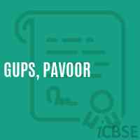 Gups, Pavoor Middle School Logo