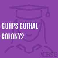 Guhps Guthal Colony2 Middle School Logo