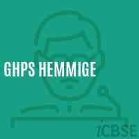 Ghps Hemmige Middle School Logo