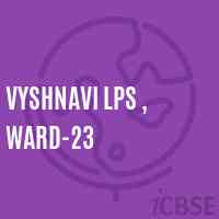 Vyshnavi Lps , Ward-23 Primary School Logo