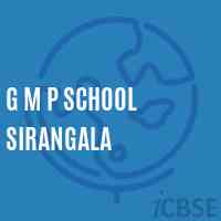 G M P School Sirangala Logo
